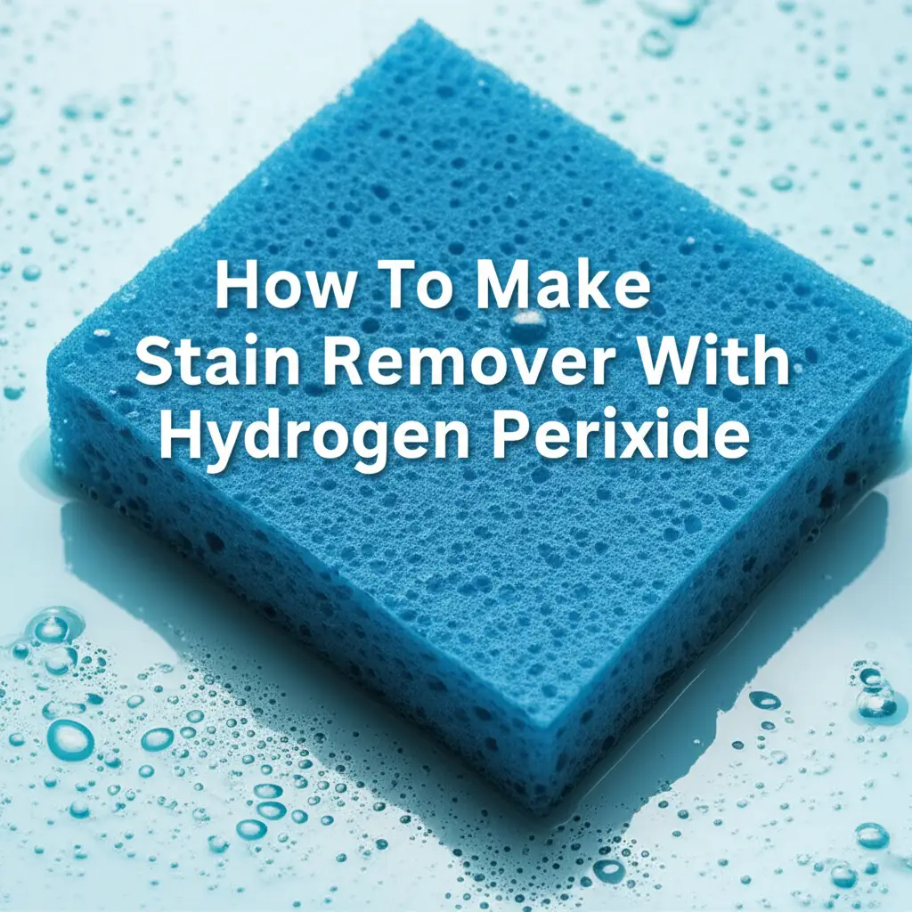 How To Make Stain Remover With Hydrogen Peroxide