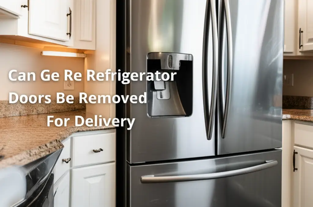 Can Ge Refrigerator Doors Be Removed For Delivery
