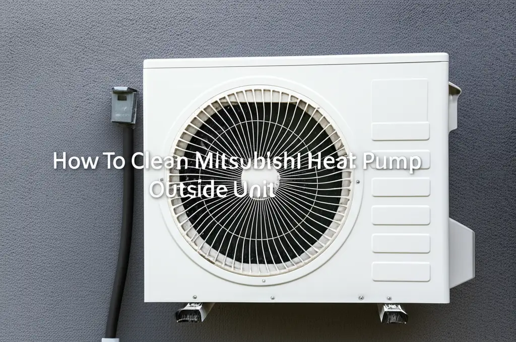 How To Clean Mitsubishi Heat Pump Outside Unit