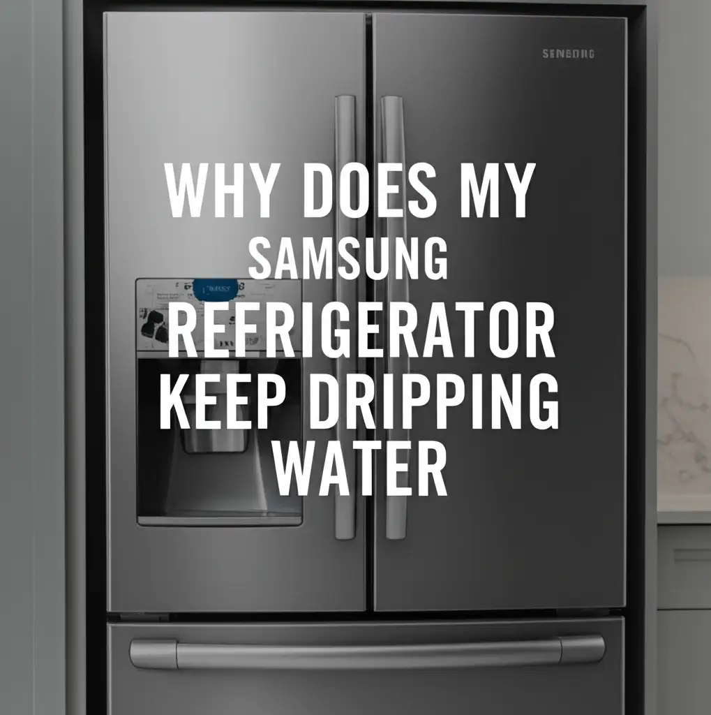 Is your Samsung refrigerator dripping water? Discover common causes from clogged drains to faulty filters and learn simple DIY fixes. Stop the leaks today.