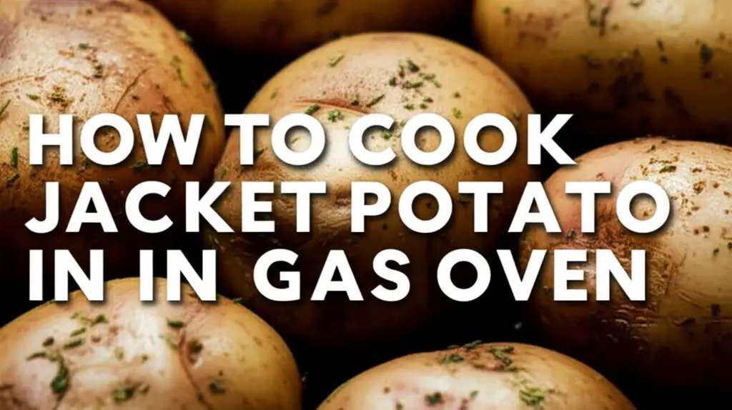 How To Cook Jacket Potato In Gas Oven