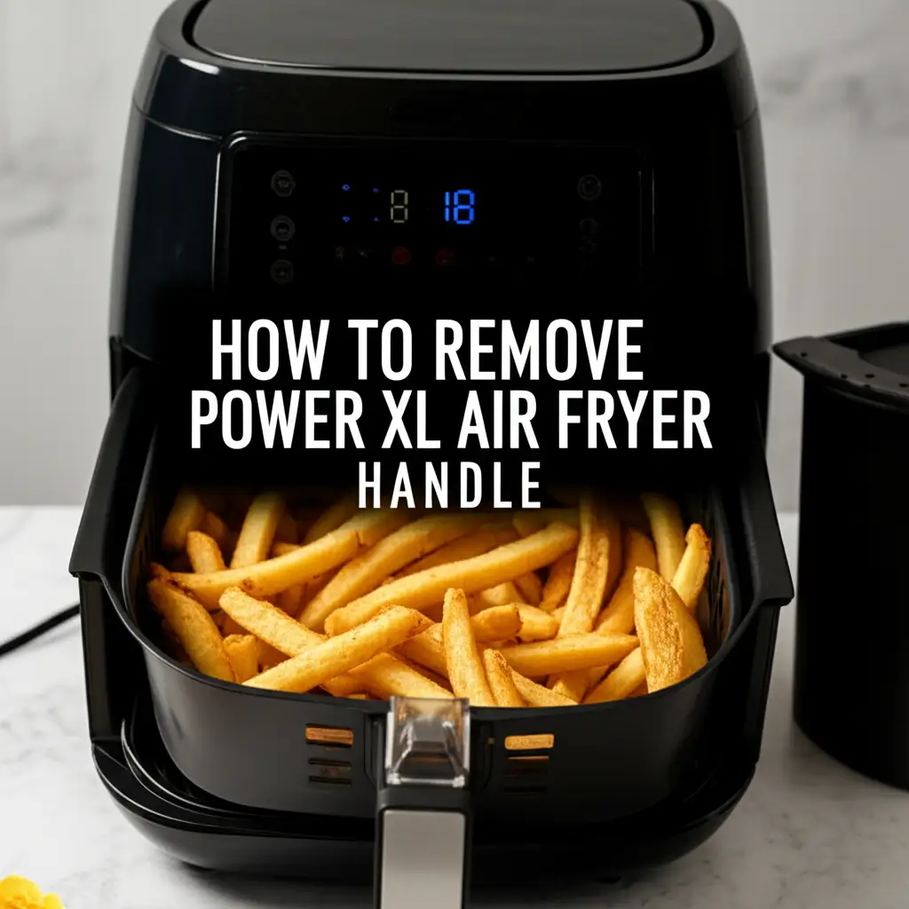 How To Remove Power Xl Air Fryer Handle