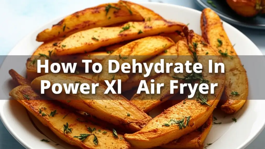 How To Dehydrate In Power Xl Air Fryer