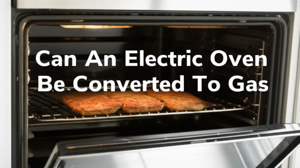 Can An Electric Oven Be Converted To Gas