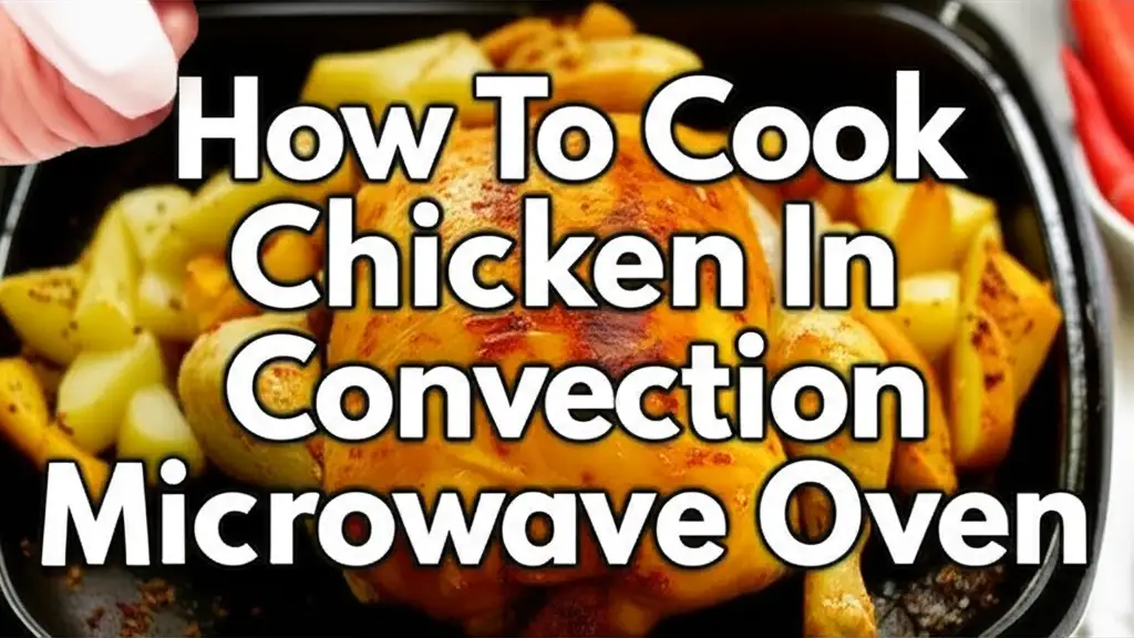How To Cook Chicken In Convection Microwave Oven
