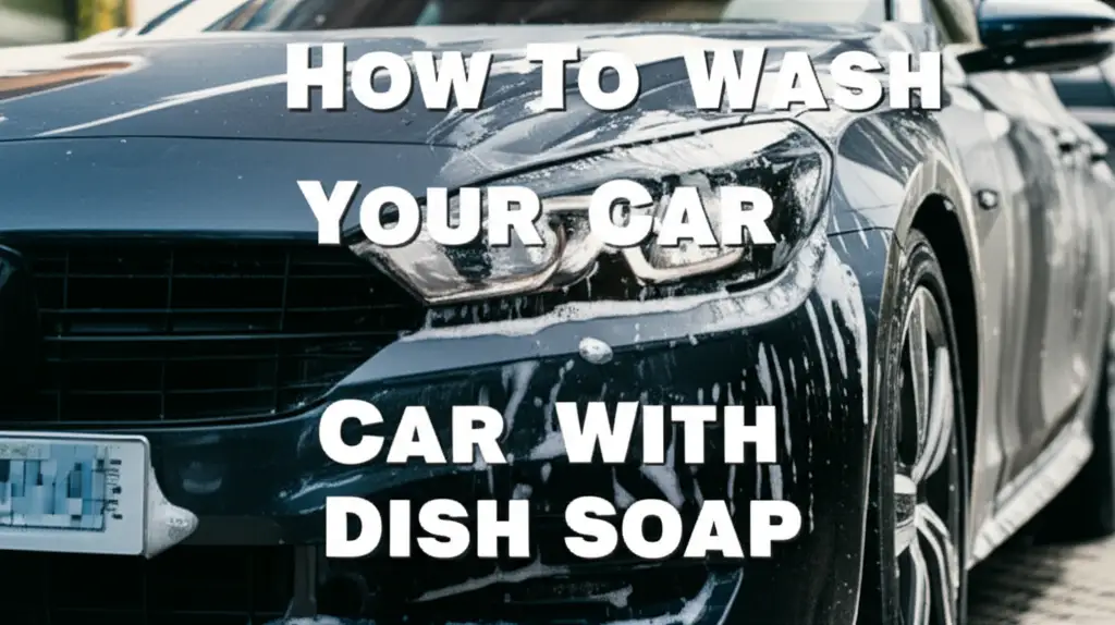 How To Wash Your Car With Dish Soap