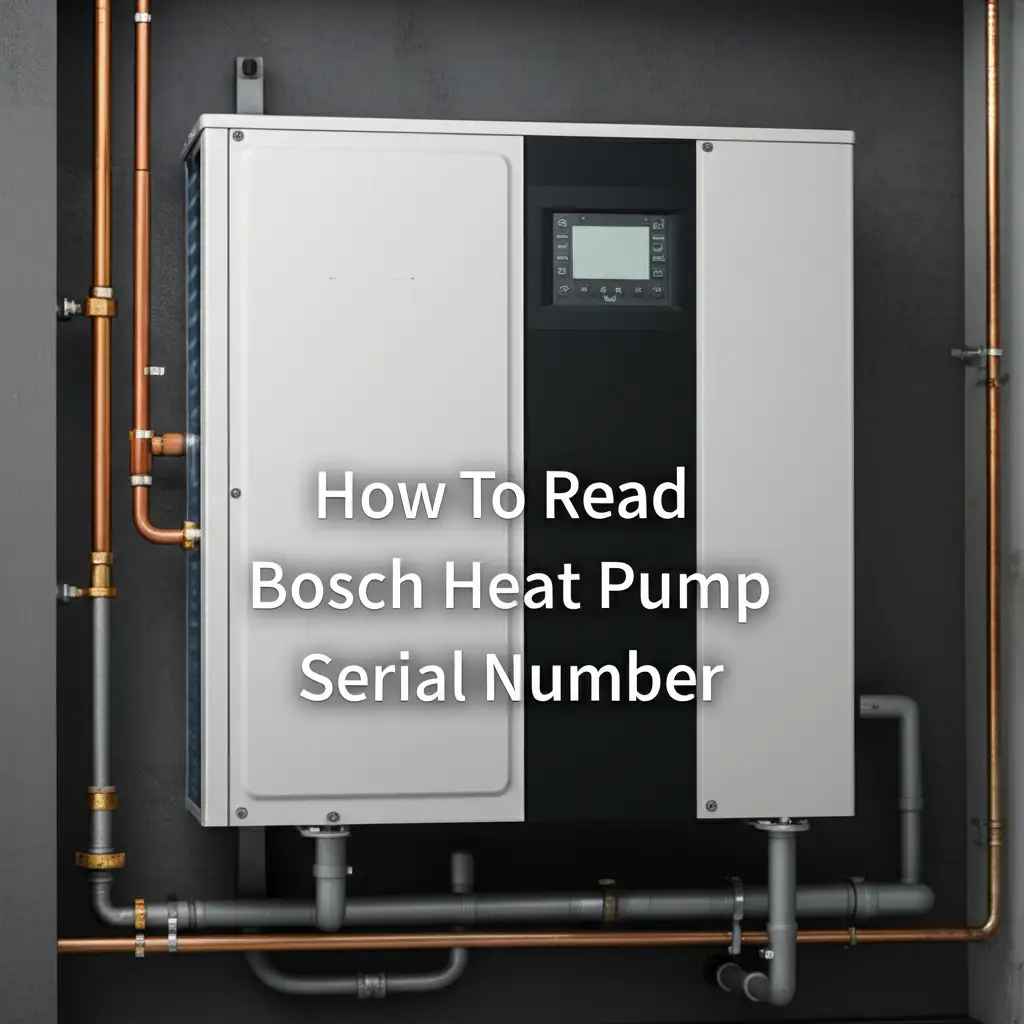 How To Read Bosch Heat Pump Serial Number