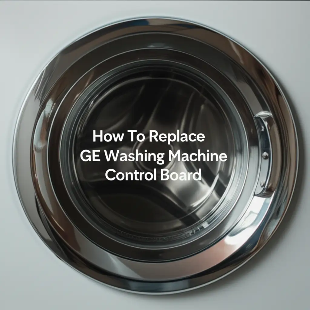 How To Replace Ge Washing Machine Control Board