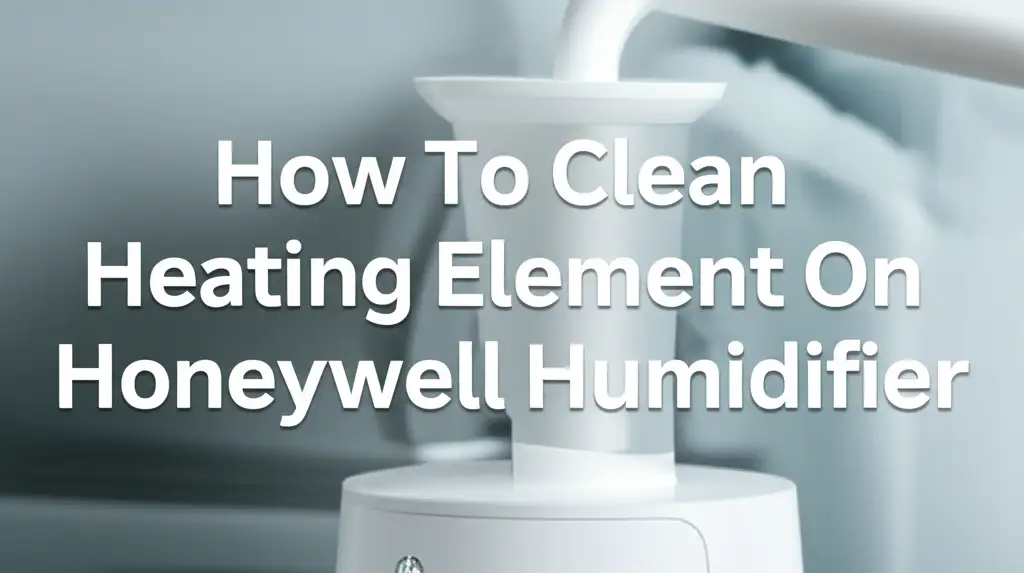 How To Clean Heating Element On Honeywell Humidifier