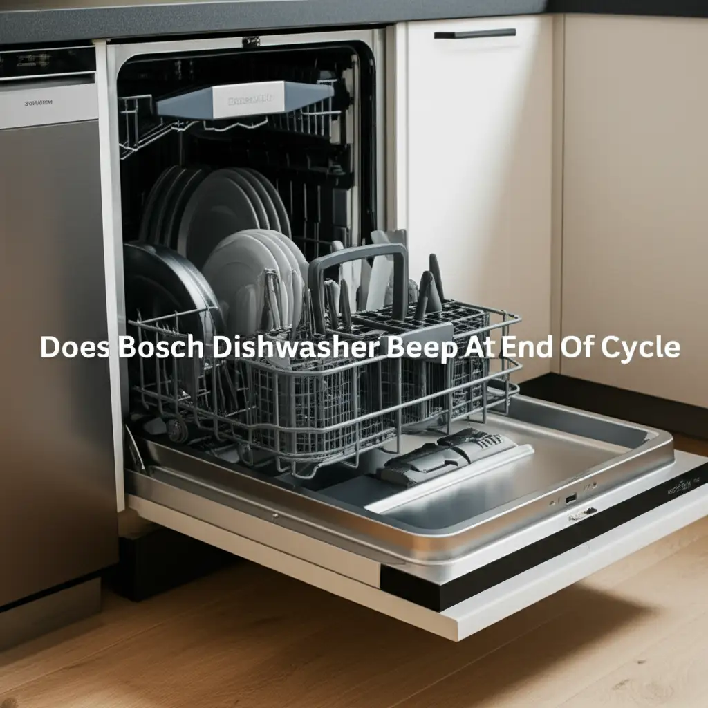 Does Bosch Dishwasher Beep At End Of Cycle