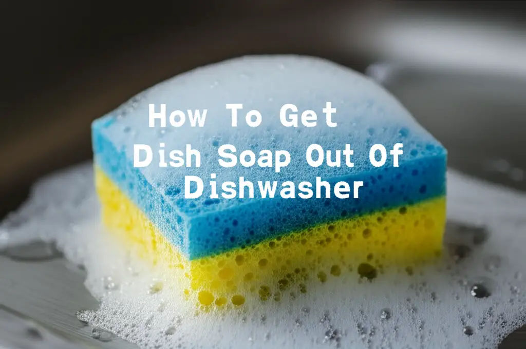 How To Get Dish Soap Out Of Dishwasher