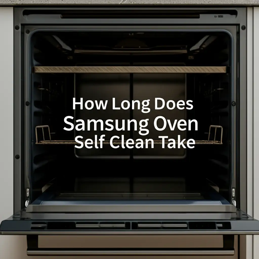 How Long Does Samsung Oven Self Clean Take