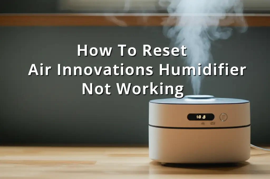 How To Reset Air Innovations Humidifier Not Working