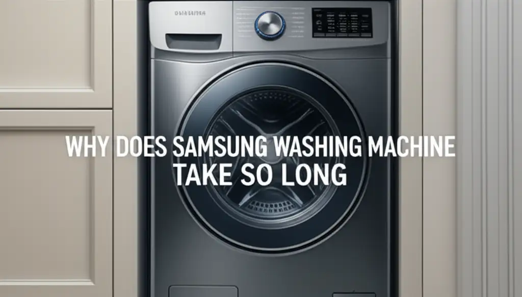 Discover why your Samsung washing machine takes so long. Learn about cycle settings, load size, maintenance, and how to get faster wash times.