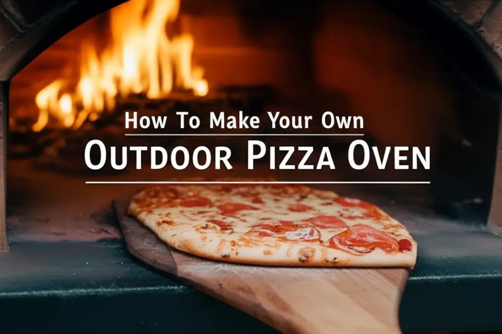 How To Make Your Own Outdoor Pizza Oven