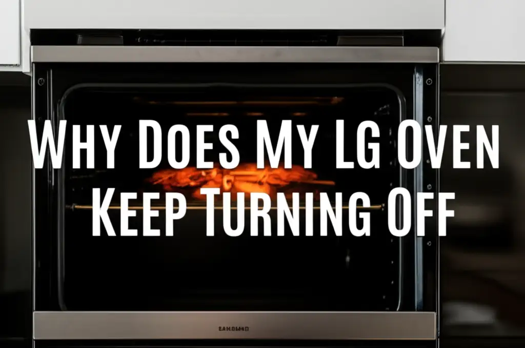 Why Does My Lg Oven Keep Turning Off
