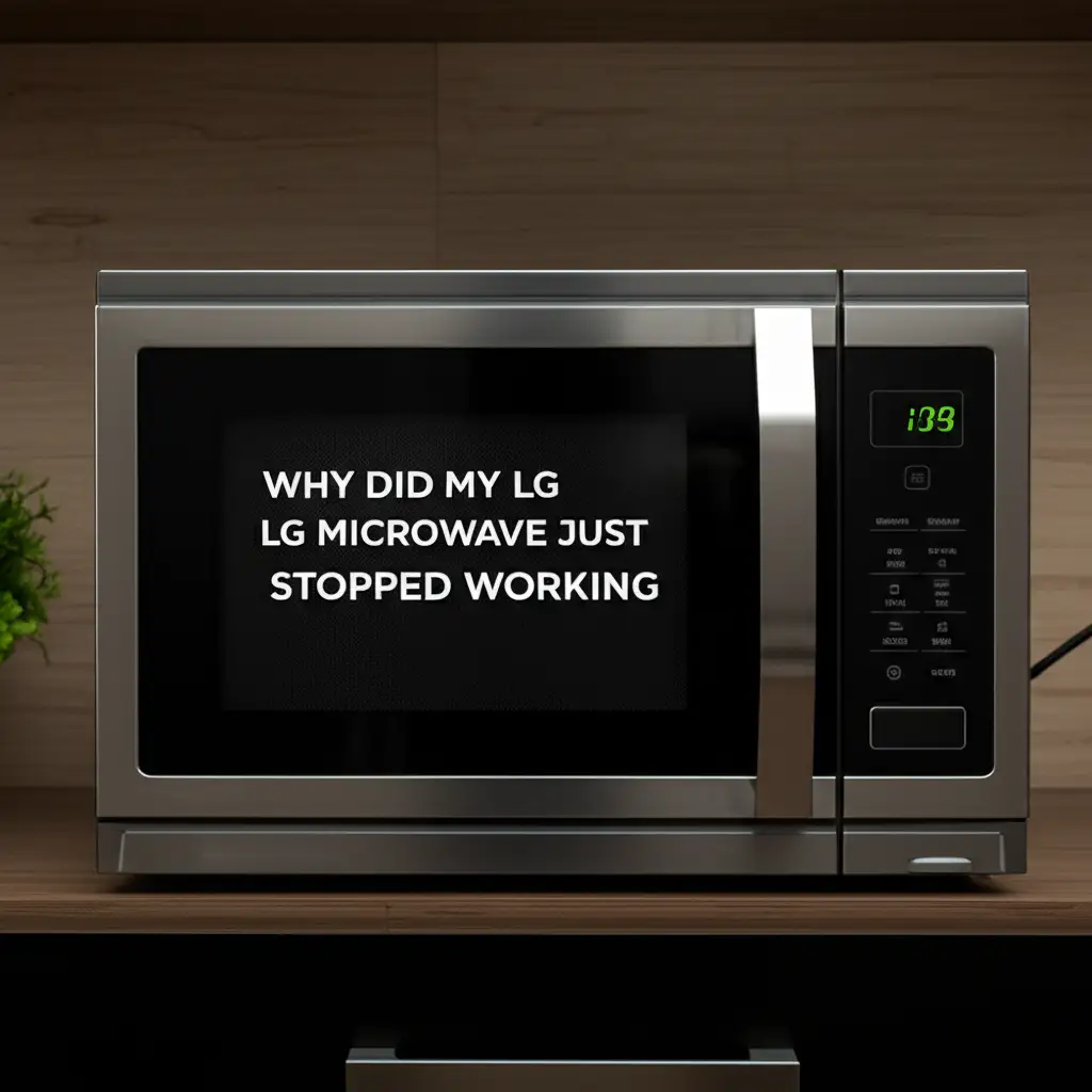 Why Did My Lg Microwave Just Stopped Working