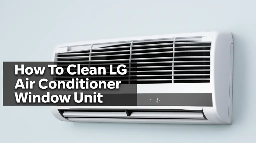 How To Clean Lg Air Conditioner Window Unit