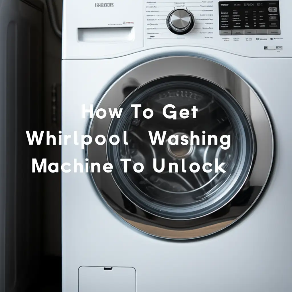 How To Get Whirlpool Washing Machine To Unlock