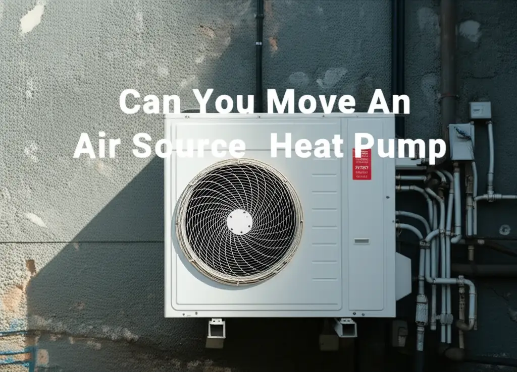 Can You Move An Air Source Heat Pump