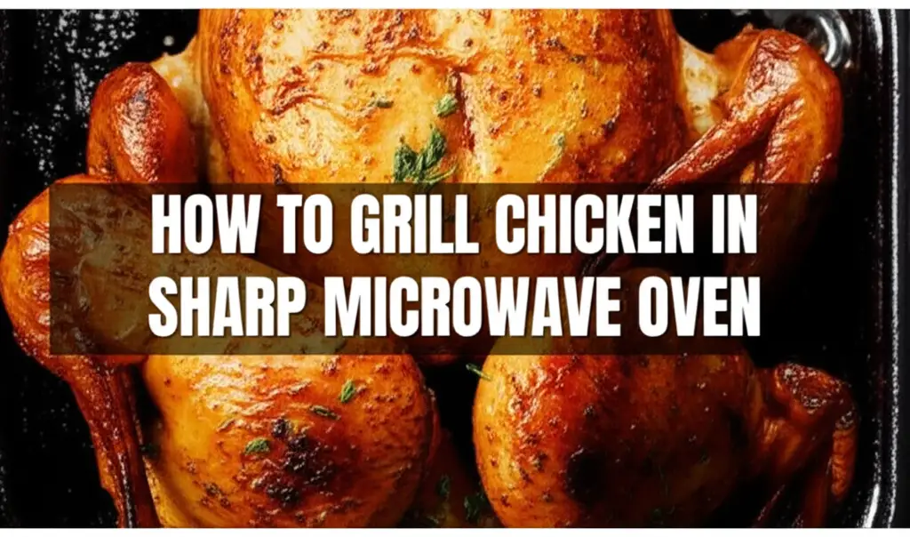 How To Grill Chicken In Sharp Microwave Oven