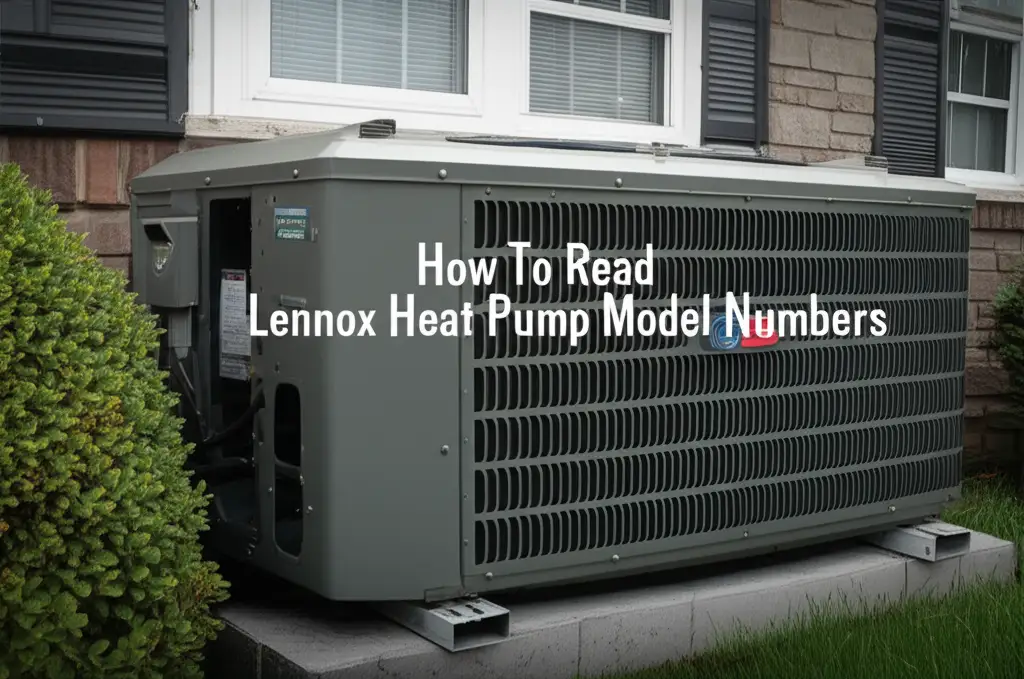 How To Read Lennox Heat Pump Model Numbers