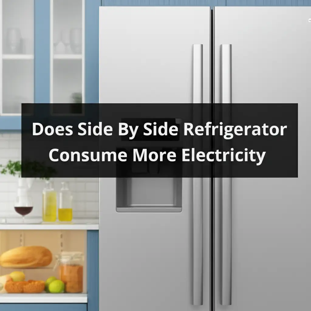 Does Side By Side Refrigerator Consume More Electricity