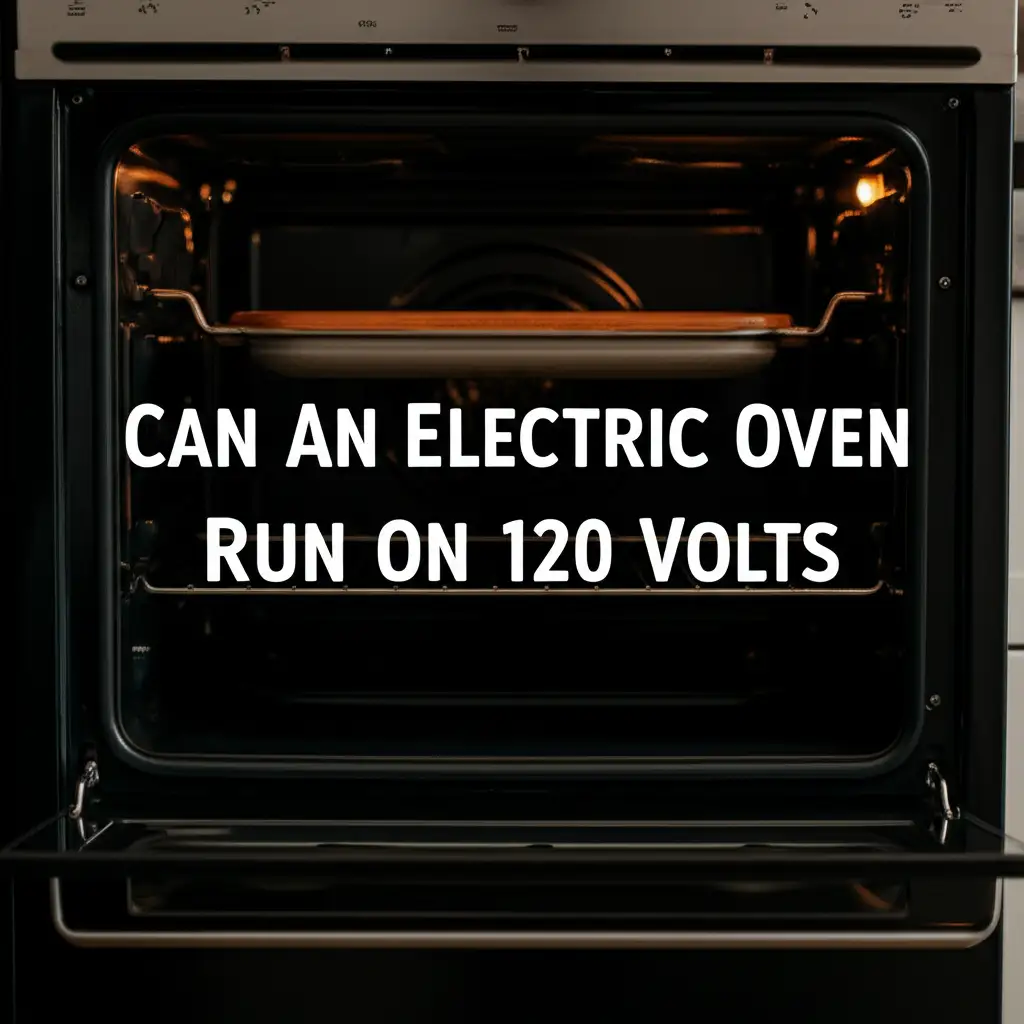 Can An Electric Oven Run On 120 Volts