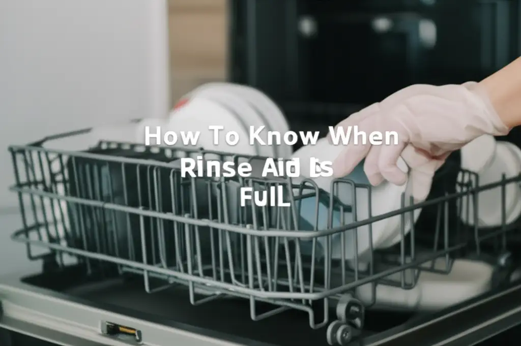 How To Know When Rinse Aid Is Full
