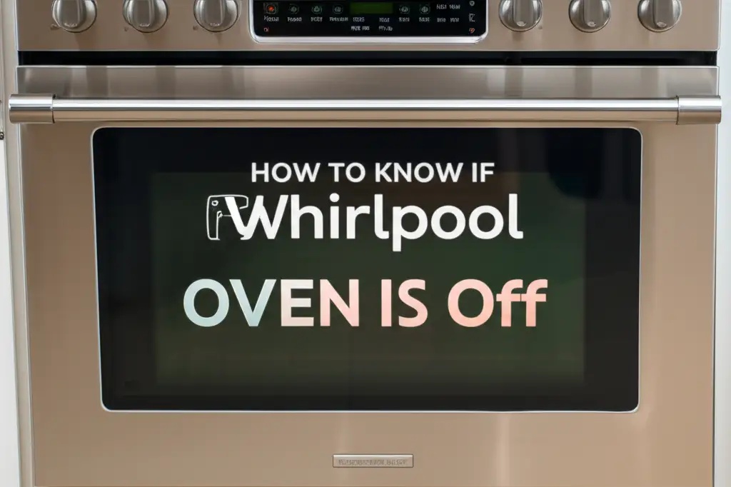 How To Know If Whirlpool Oven Is Off