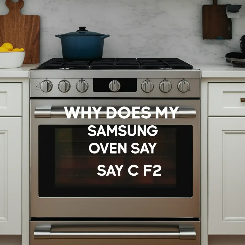 Why Does My Samsung Oven Say C F2