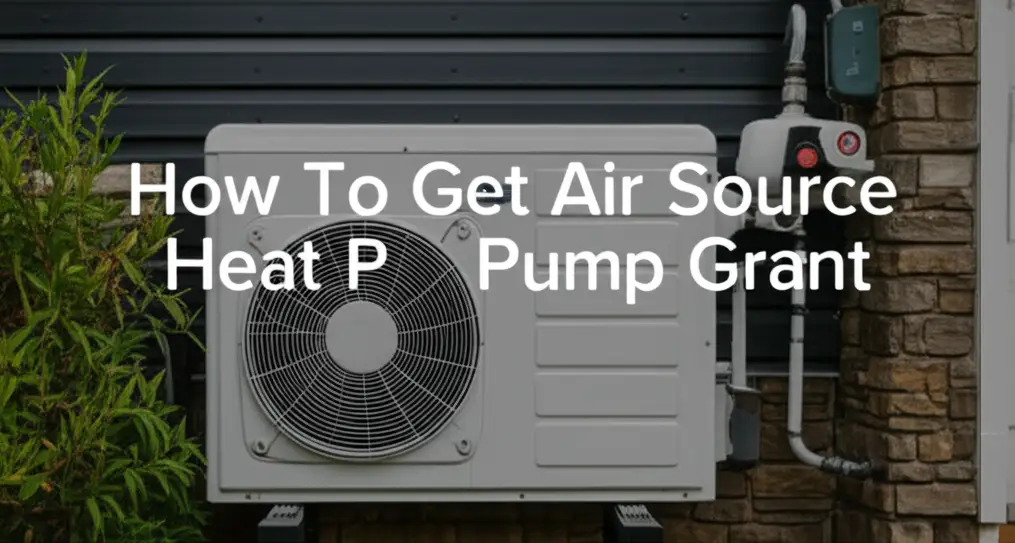 How To Get Air Source Heat Pump Grant