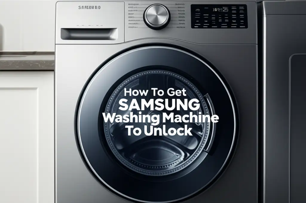 How To Get Samsung Washing Machine To Unlock