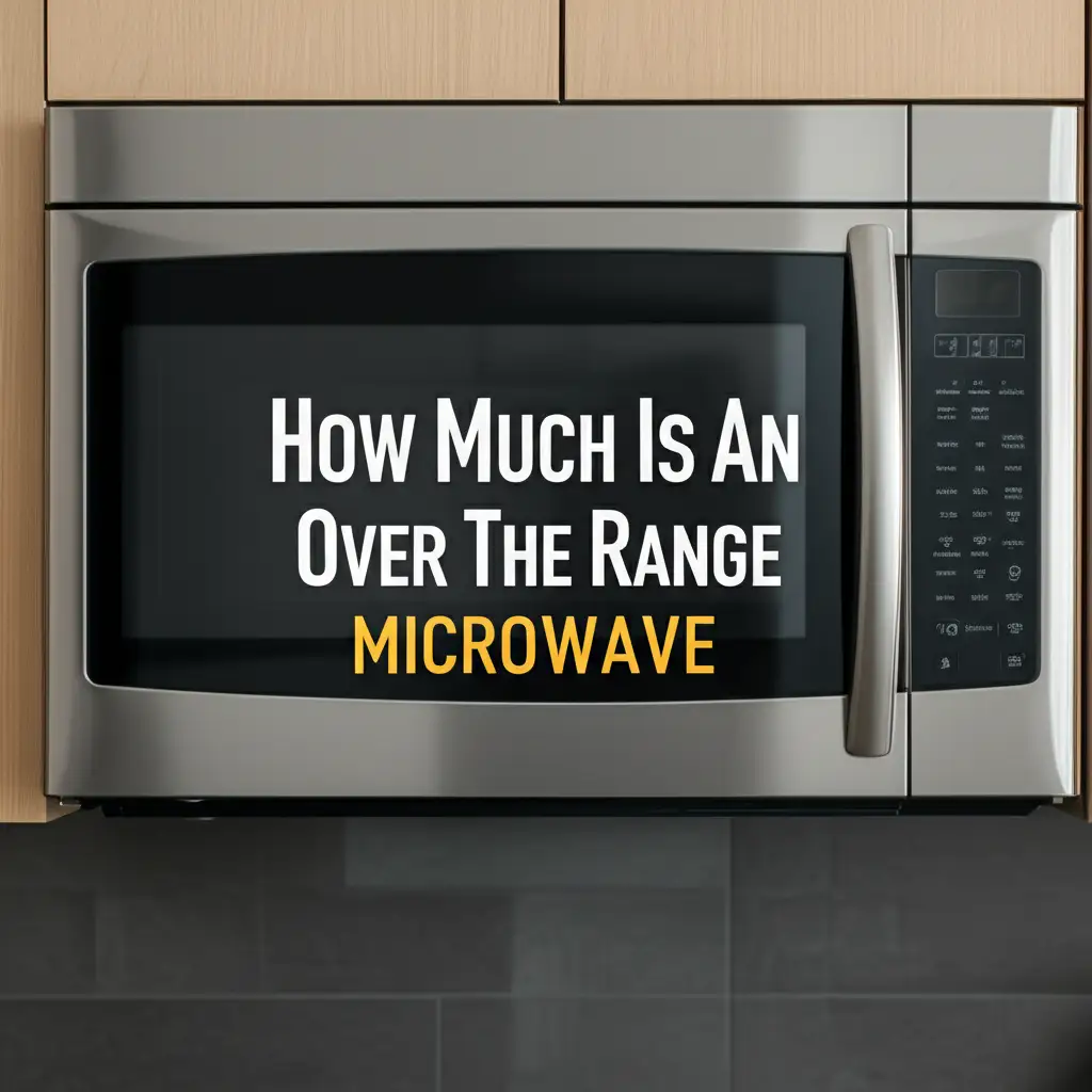 How Much Is An Over The Range Microwave