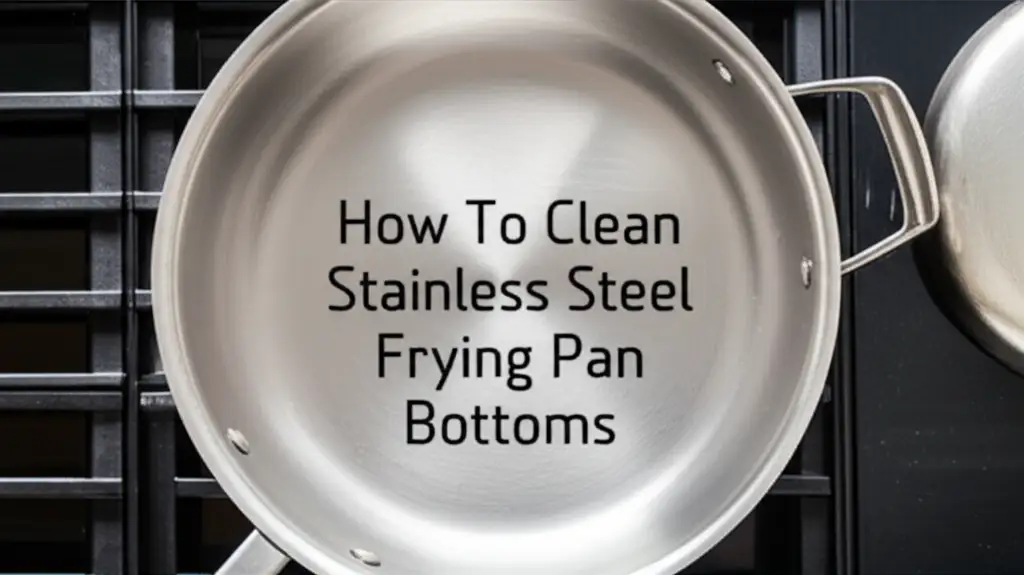 How To Clean Stainless Steel Frying Pan Bottoms