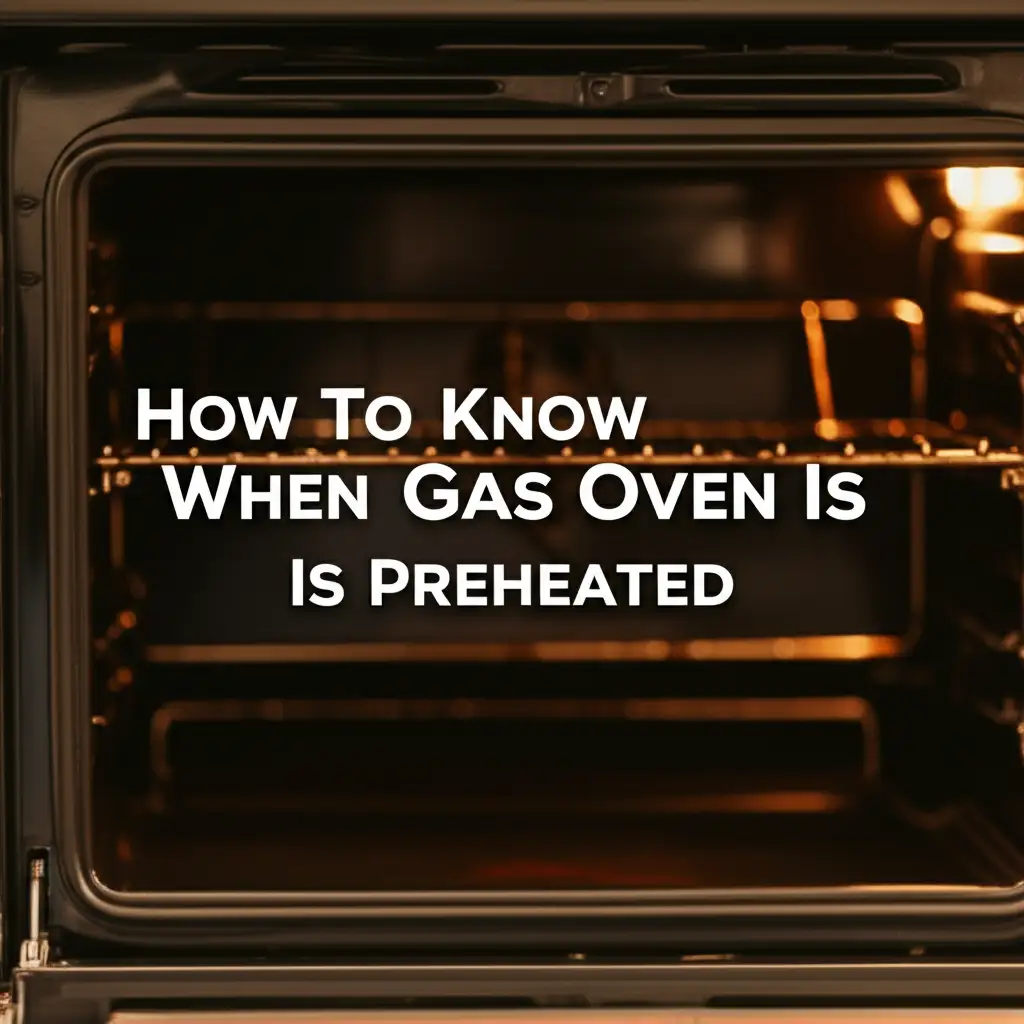 How To Know When Gas Oven Is Preheated
