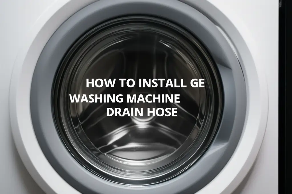 How To Install Ge Washing Machine Drain Hose