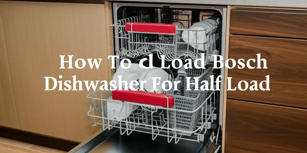 How To Load Bosch Dishwasher For Half Load