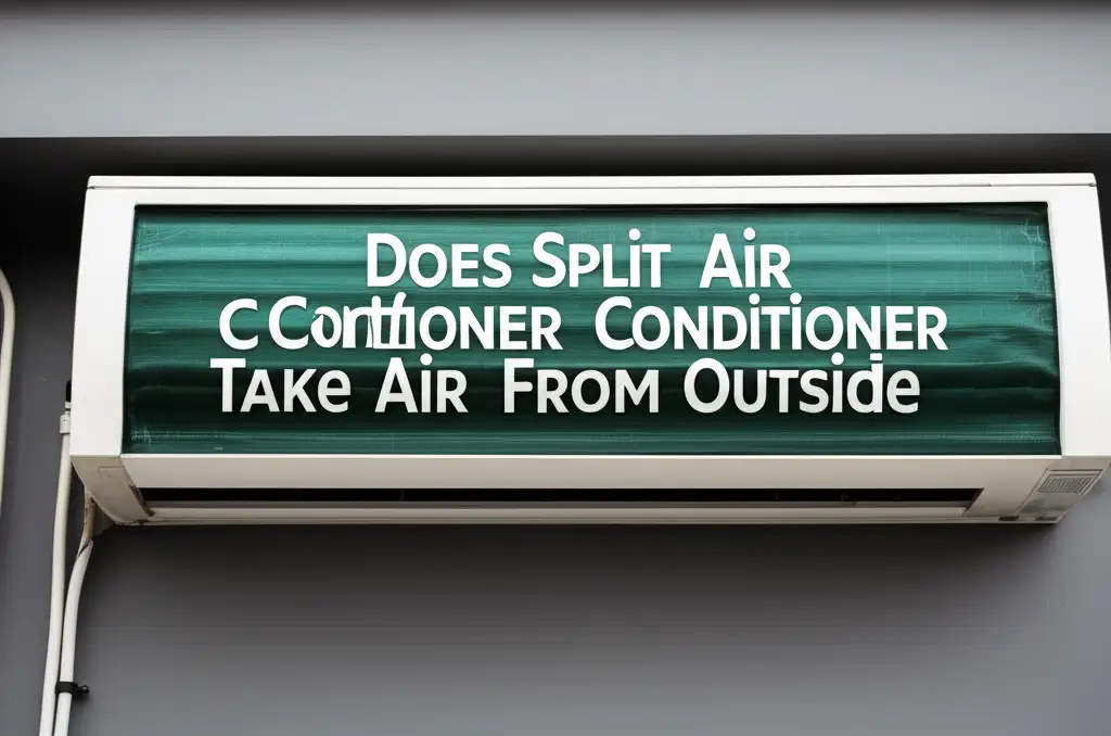 Does Split Air Conditioner Take Air From Outside