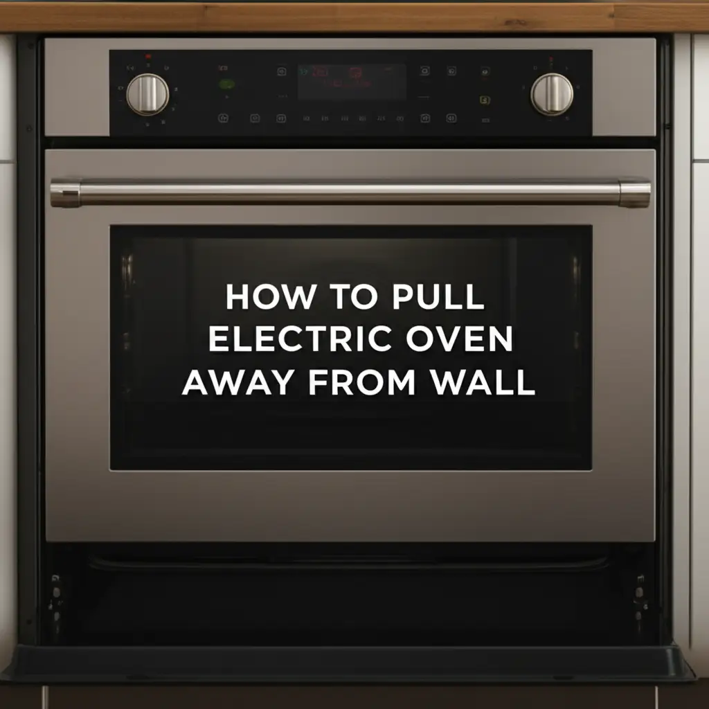How To Pull Electric Oven Away From Wall