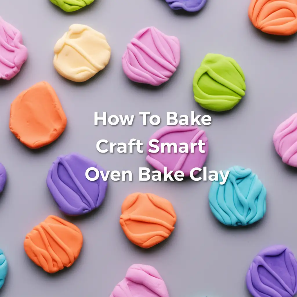 How To Bake Craft Smart Oven Bake Clay
