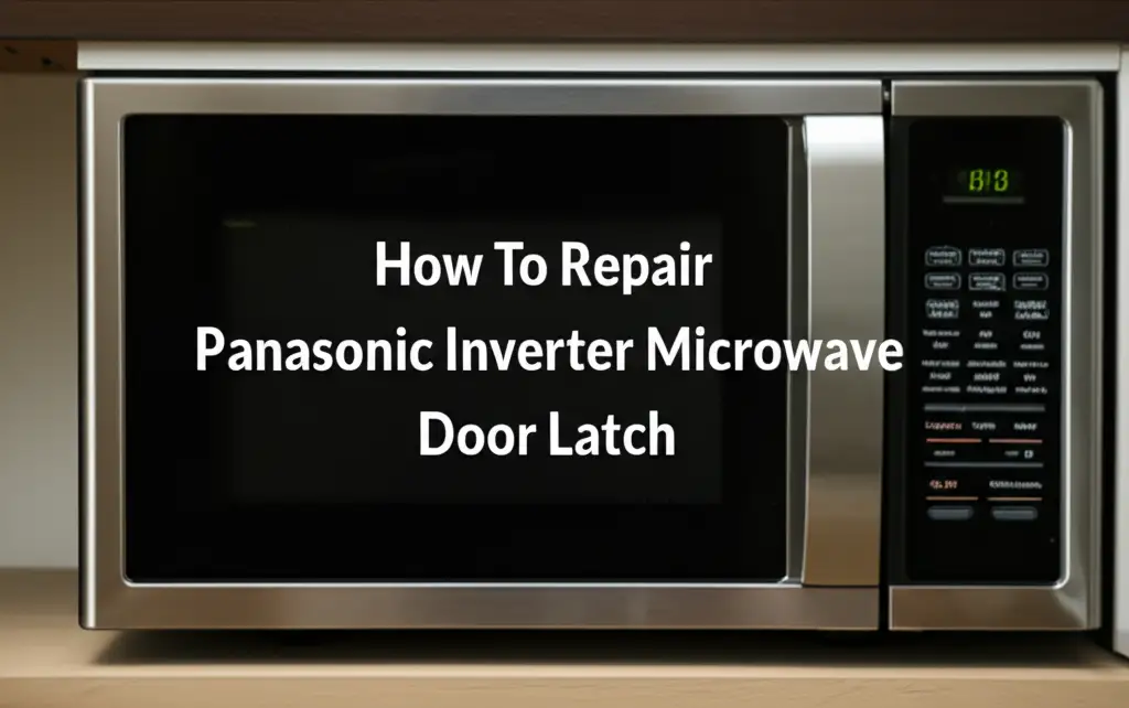 How To Repair Panasonic Inverter Microwave Door Latch