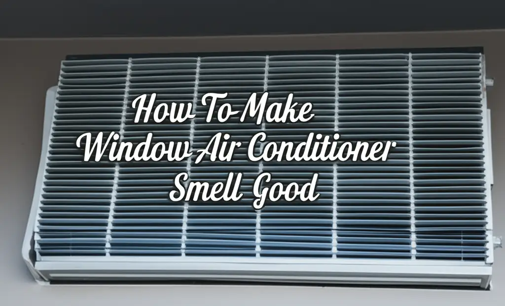 How To Make Window Air Conditioner Smell Good