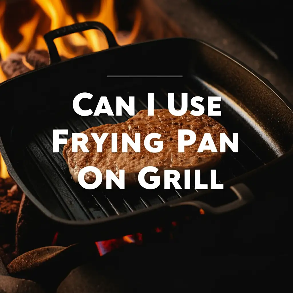 Can I Use Frying Pan On Grill