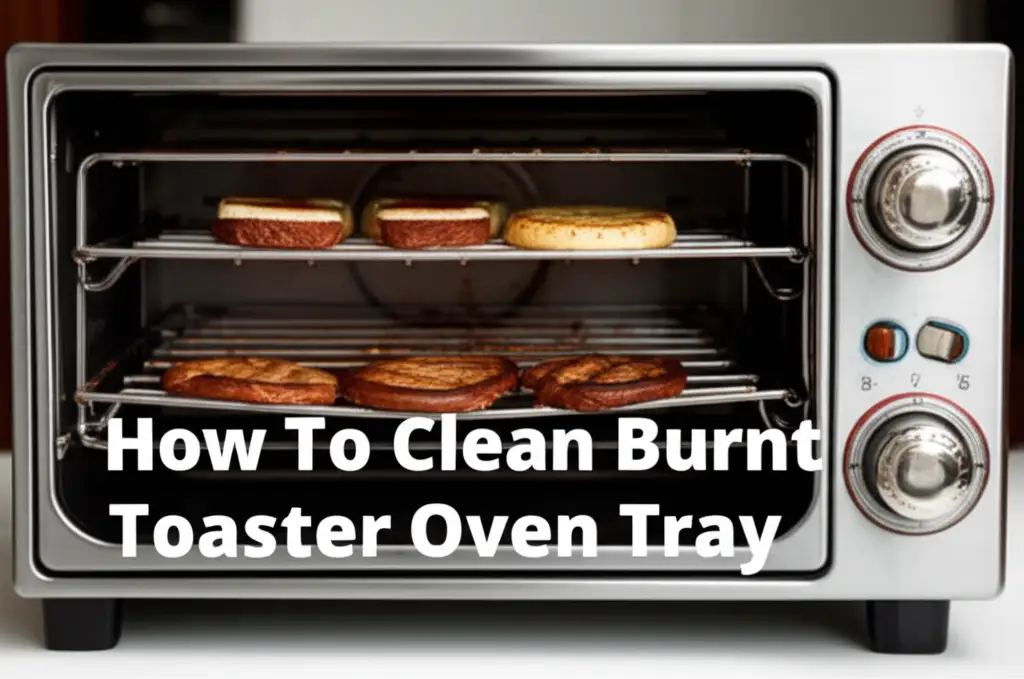 How To Clean Burnt Toaster Oven Tray
