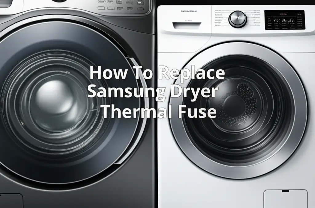 How To Replace Samsung Dryer Thermal Fuse