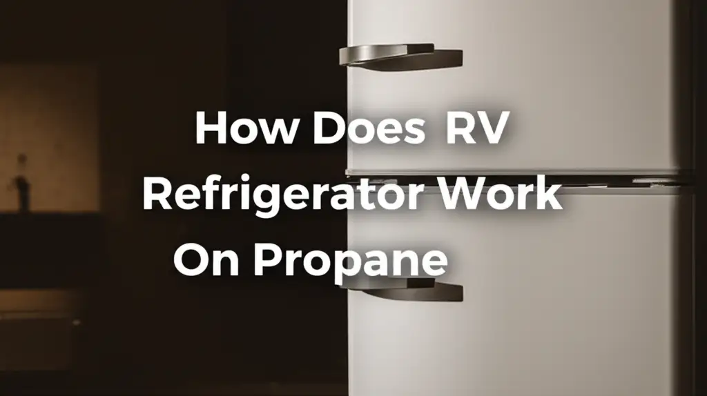 How Does Rv Refrigerator Work On Propane