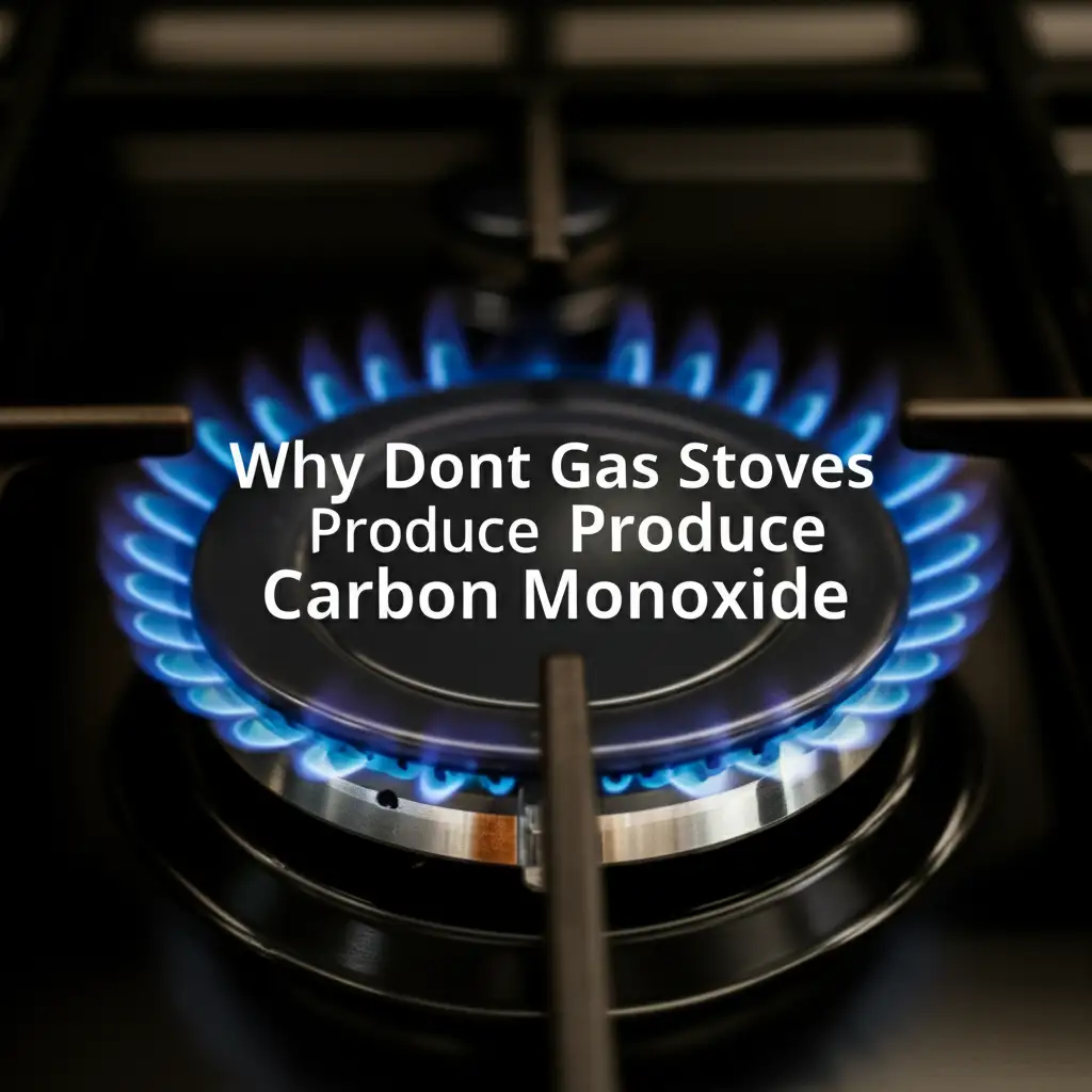 Why Dont Gas Stoves Produce Carbon Monoxide