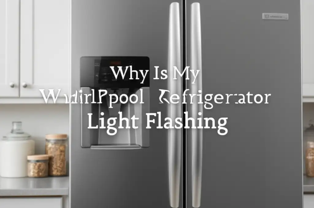 Is your Whirlpool refrigerator light flashing? Learn common causes from door switches to control board issues and how to troubleshoot them effectively.