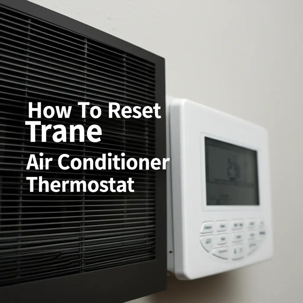 How To Reset Trane Air Conditioner Thermostat